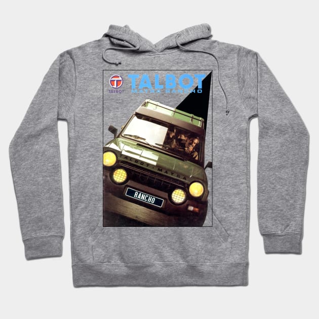 MATRA RANCHO - brochure Hoodie by Throwback Motors